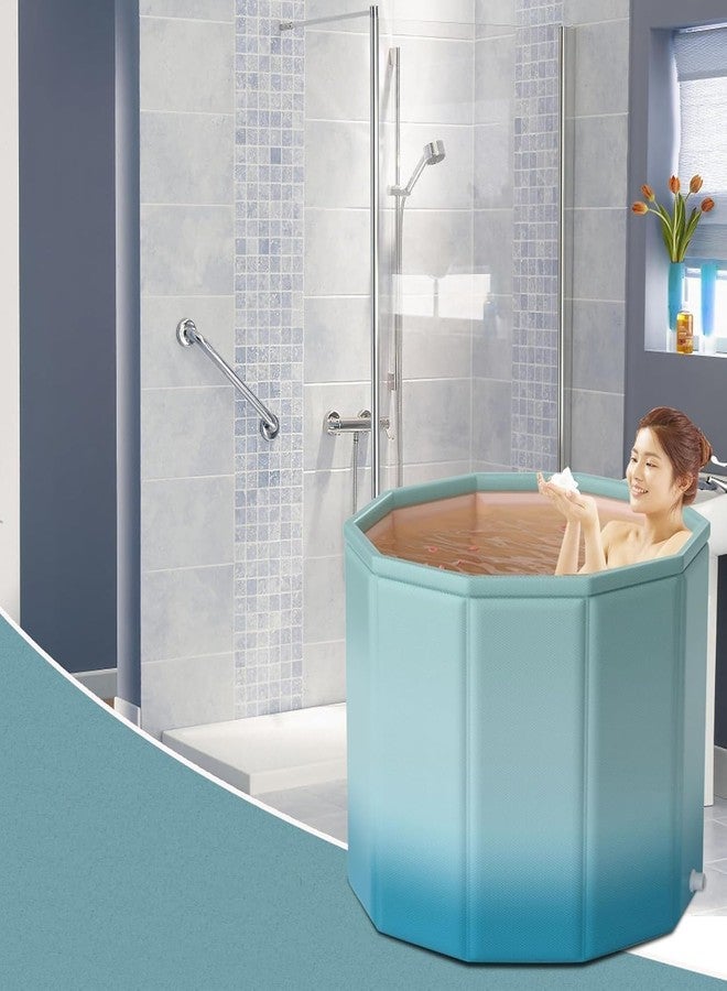 Calyrex حوض استحمام كاليركس المحمول للبالغين، أحواض استحمام عميقة، حوض استحمام ثلجي قابل للطي قائم بذاته، حوض استحمام بدون تركيب للاستحمام الساخن والثلجي والمنتجع الصحي - Image 3